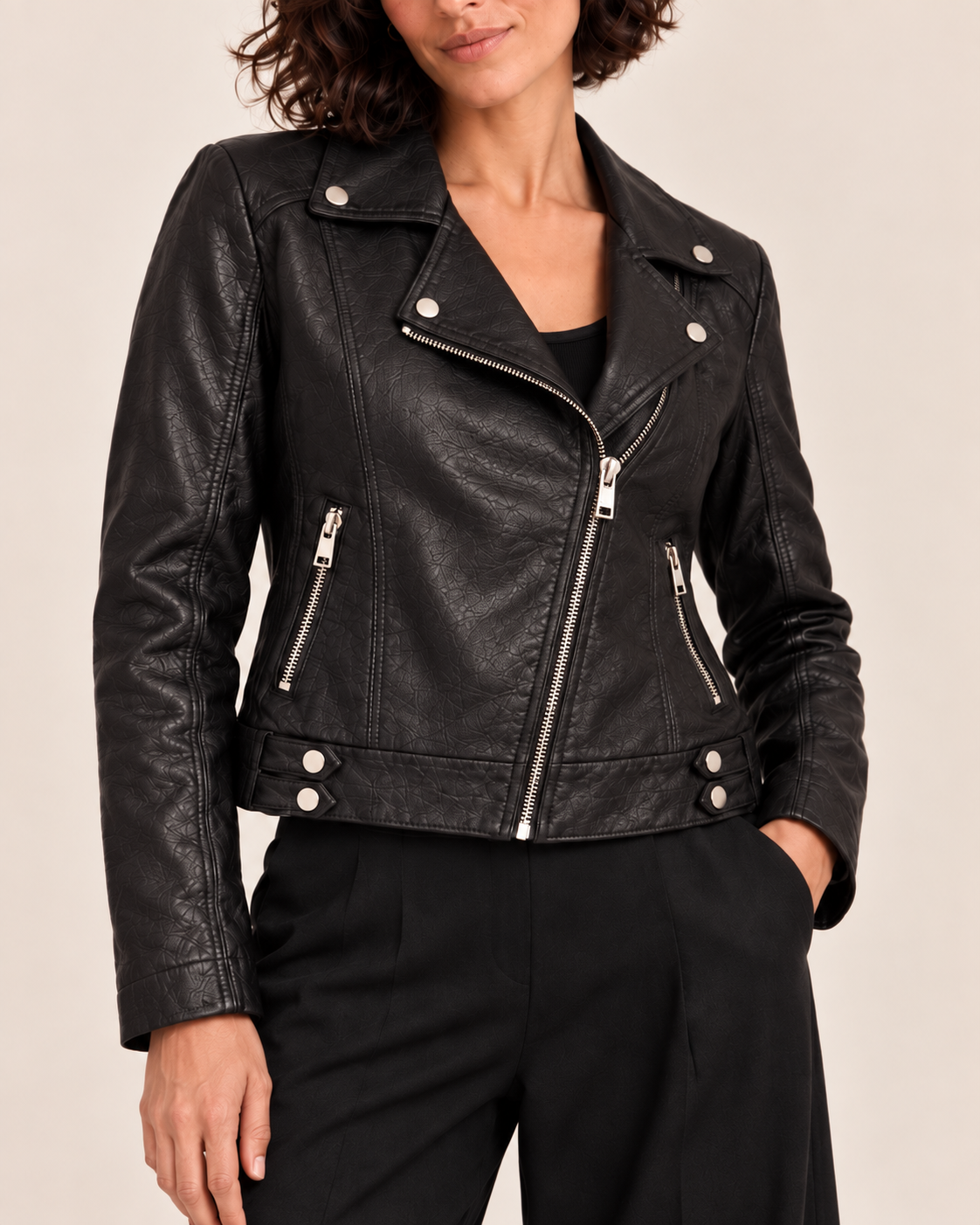 Cazadora Bowie | Pieza única pintada a mano — Talla 2XL