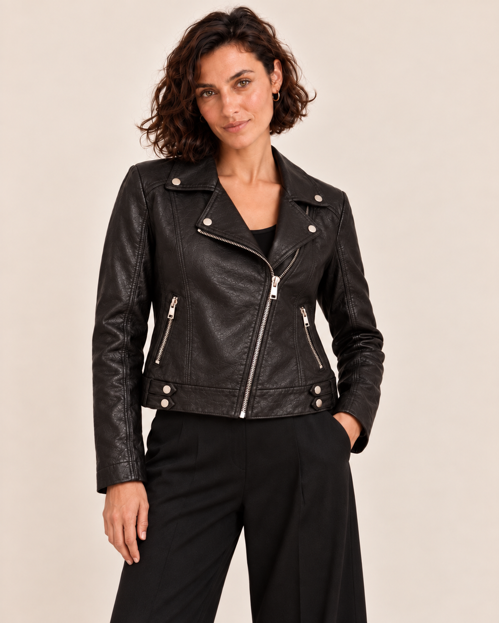 Cazadora Bowie | Pieza única pintada a mano — Talla 2XL