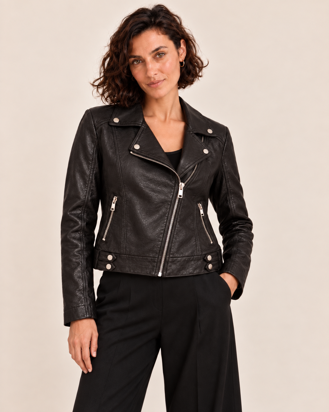 Cazadora Bowie | Pieza única pintada a mano — Talla 2XL