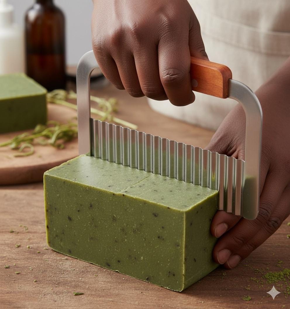 Jabón artesanal de Canela – cálido, exfoliante suave, natural, Mi Negra Bella